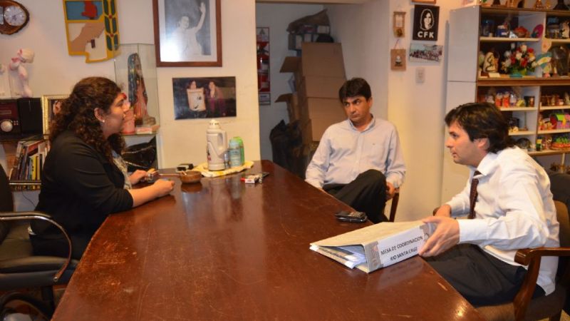 Municipio y provincia coordinaron agenda de trabajo