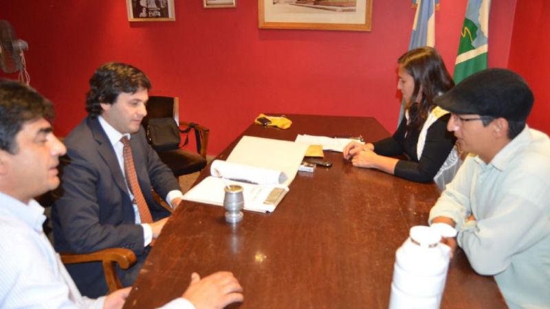 Municipio y provincia coordinaron agenda de trabajo