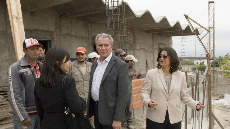 La Gobernadora recorrió obras