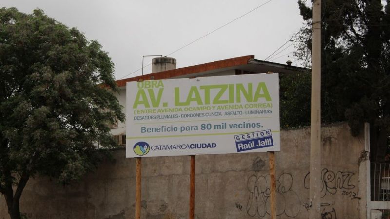 Ya comenzaron los trabajos en Av. Francisco Latzina