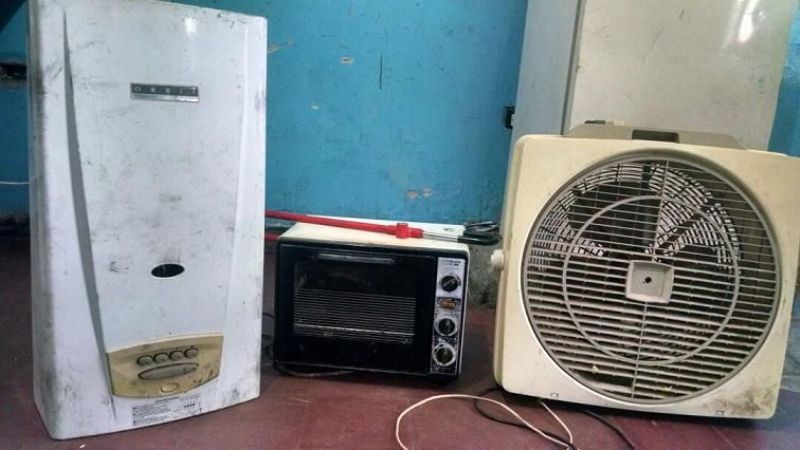 Encuentran elementos que estaban en un descampado