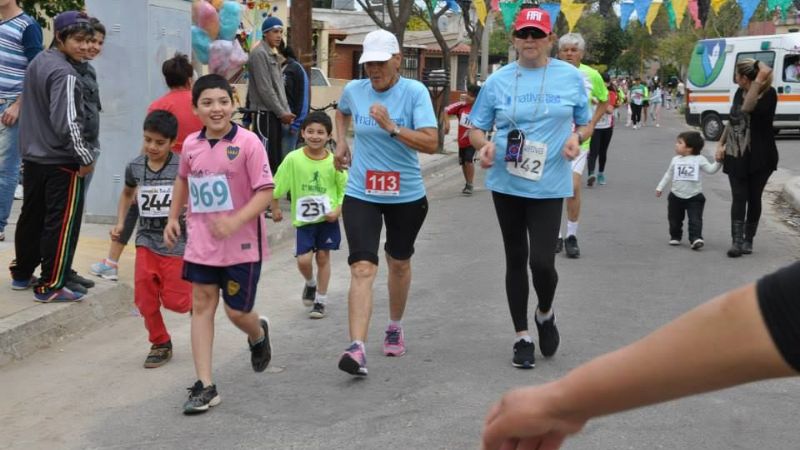 Los niños primeros en Barrio El Jumeal