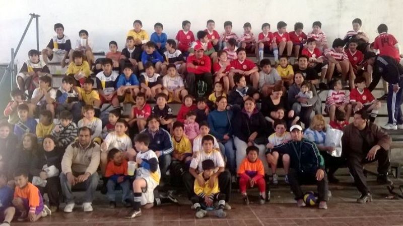 Chicos de La Merced confraternizaron con pibes tucumanos