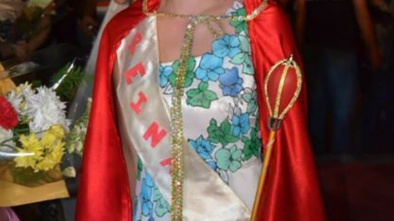 Laura Espeche, reina de los estudiantes de Valle Viejo