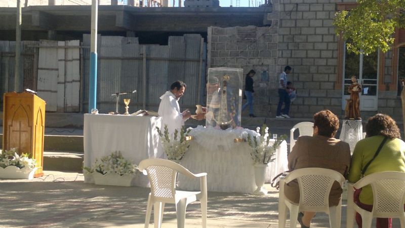Andalgalá celebró la natividad de la Virgen en la plaza principal