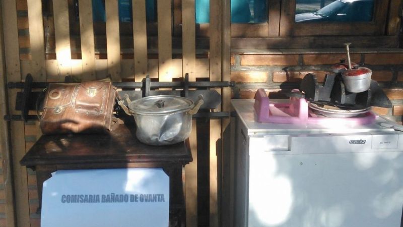 Recuperan elementos robados en Bañado de Ovanta