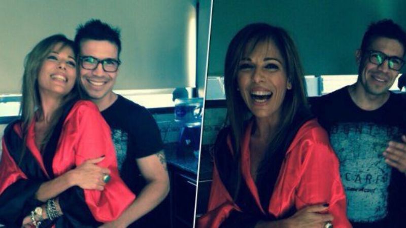 Primer “golpe” de amor 2015: “Maravilla” Martínez e Iliana Calabró