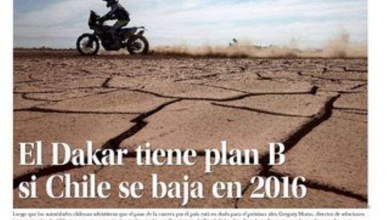 El Dakar 2016 ya piensa en un plan B, por si se baja Chile
