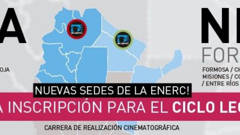 Inscriben para la carrera de realización cinematográfica de la ENERC
