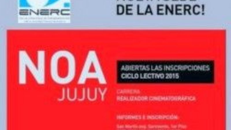 Inscriben para la carrera de realización cinematográfica de la ENERC