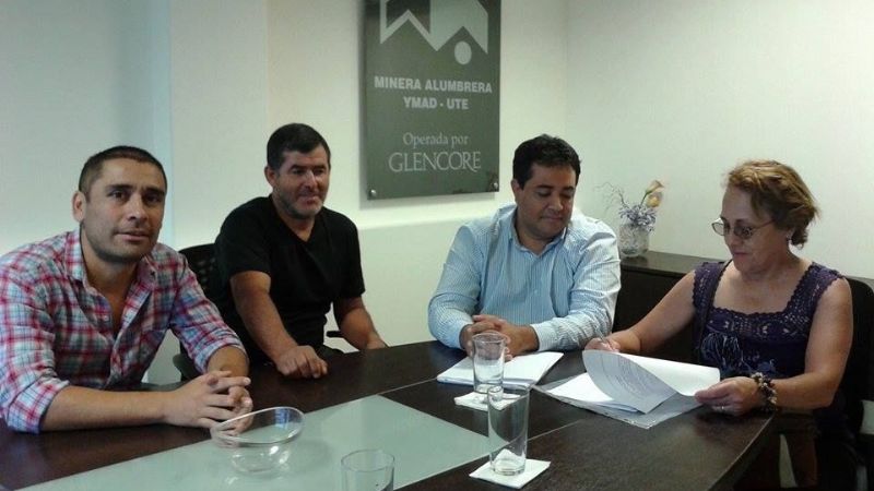 Minera Alumbrera entregó elementos de trabajo a agrupación de atletas veteranos