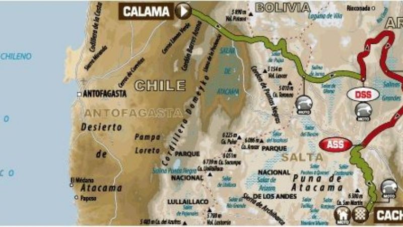 Regresando a la Argentina, el Dakar 2015 corre en Jujuy y Salta