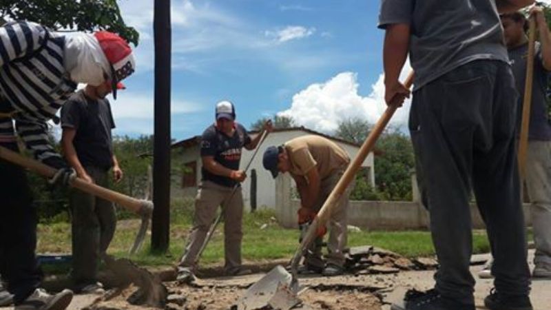 Respuesta inmediata por reductores de velocidad en el barrio Las Vías Oeste