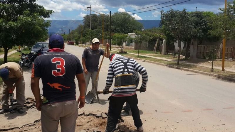 Respuesta inmediata por reductores de velocidad en el barrio Las Vías Oeste
