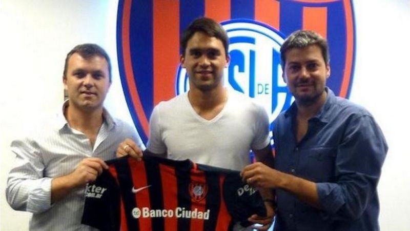 Caruzzo firmó para San Lorenzo, que hoy juega en EE.UU.