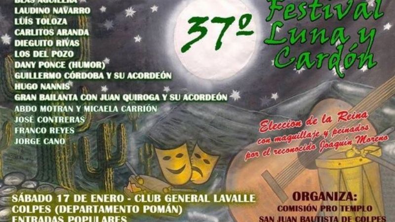 37° Festival Luna y Cardón en Colpes
