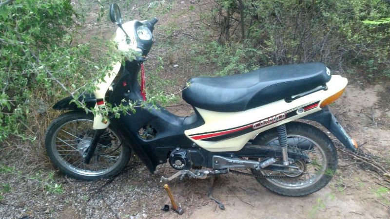 Encuentran una moto robada