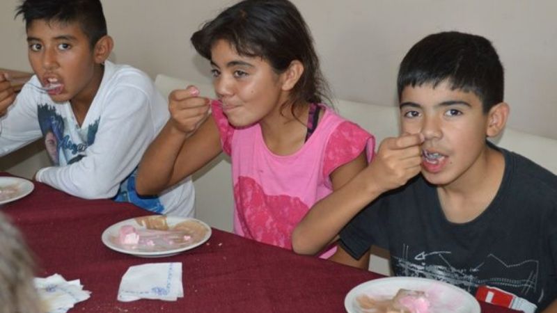 “Le pongo el corazón a las comidas para los chicos”