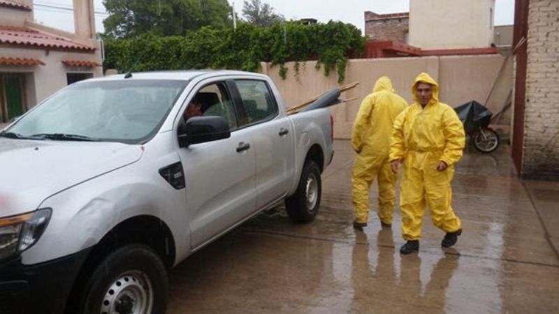 Inconvenientes en Andalgalá por la fuerte lluvia