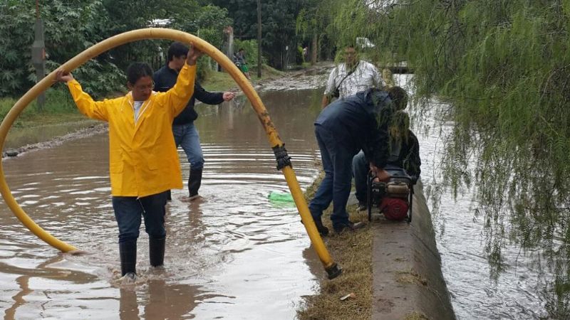 Asistencia en distintos barrios de Valle Viejo
