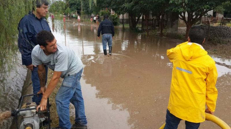 Asistencia en distintos barrios de Valle Viejo