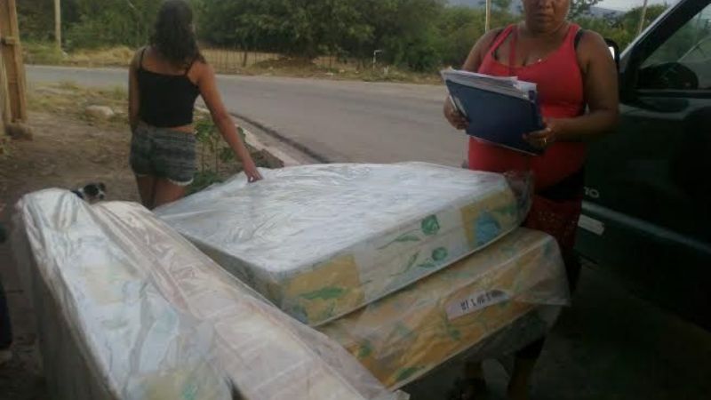 Intensa acción de Desarrollo Social asistiendo las zonas afectadas