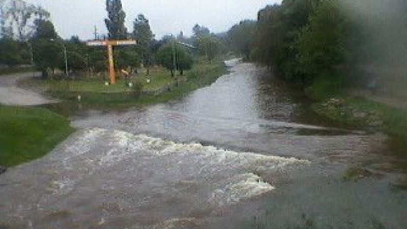 Ríos y arroyos crecidos