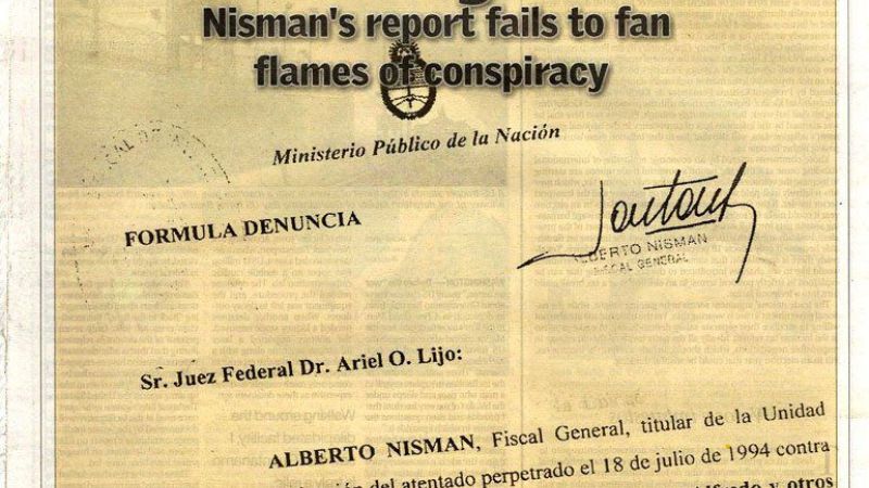 Al “suicidio (que estoy convencida) no fue suicidio”, aludió la Presidenta