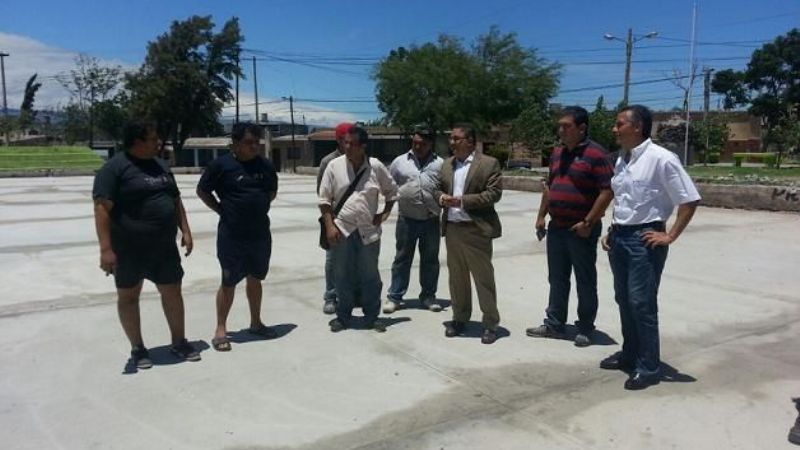 Cancha sintética para el barrio San Ramón