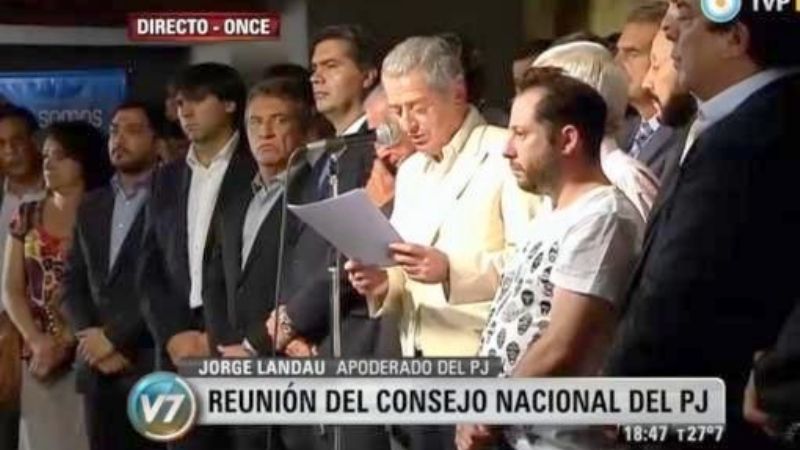 Fuerte respaldo del Consejo Nacional del PJ a Cristina