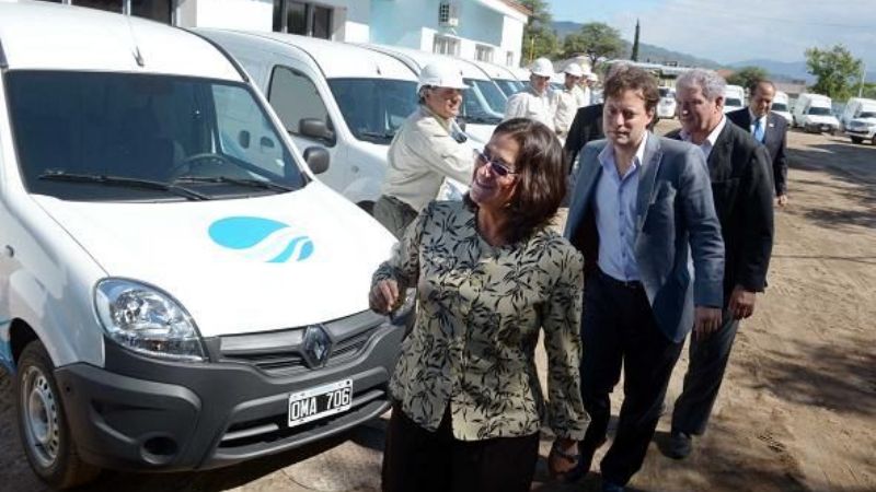 Nuevos móviles para Aguas de Catamarca