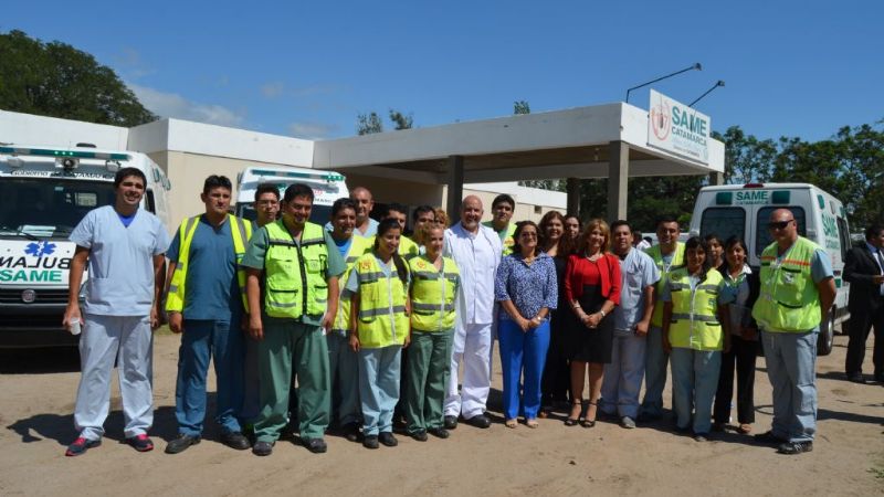 Inauguraron el Servicio de Emergencia en Valle Viejo
