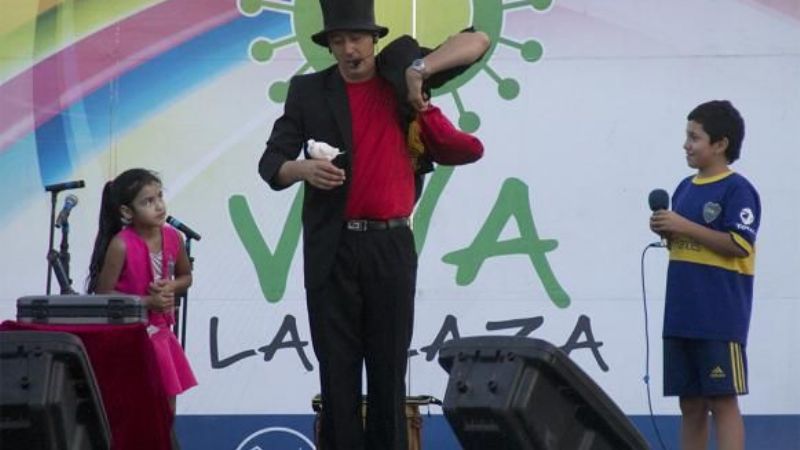 "Viva la Plaza" pasó por La Tablada