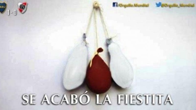 Las "clásicas" gastadas de Boca a River
