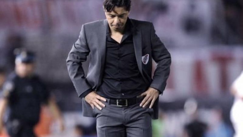 Gallardo pidió "mantener la tranquilidad" tras perder el Superclásico