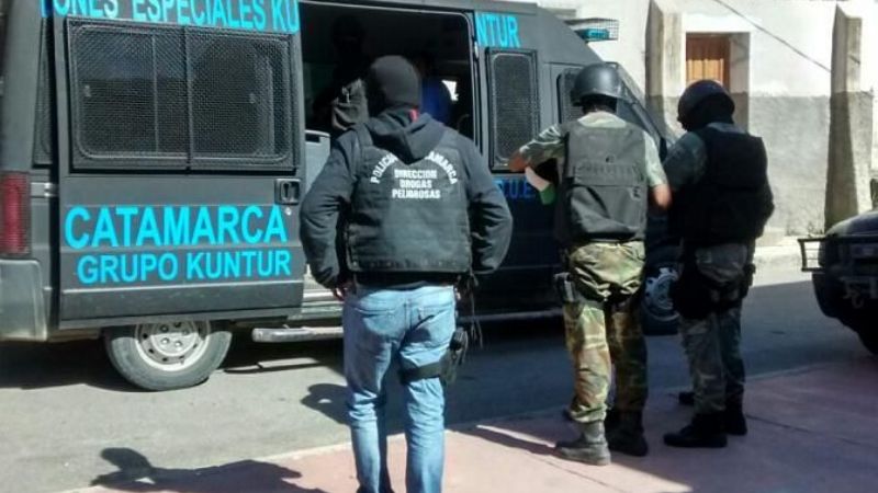 Duro golpe a las drogas en Aconquija