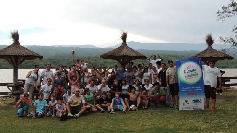 Las familias se sumaron al “Verano por la Vida”