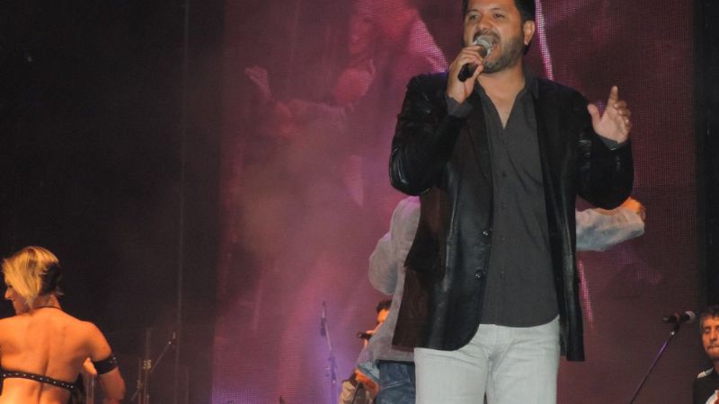 Jorge Rojas presentó su show en Santa María
