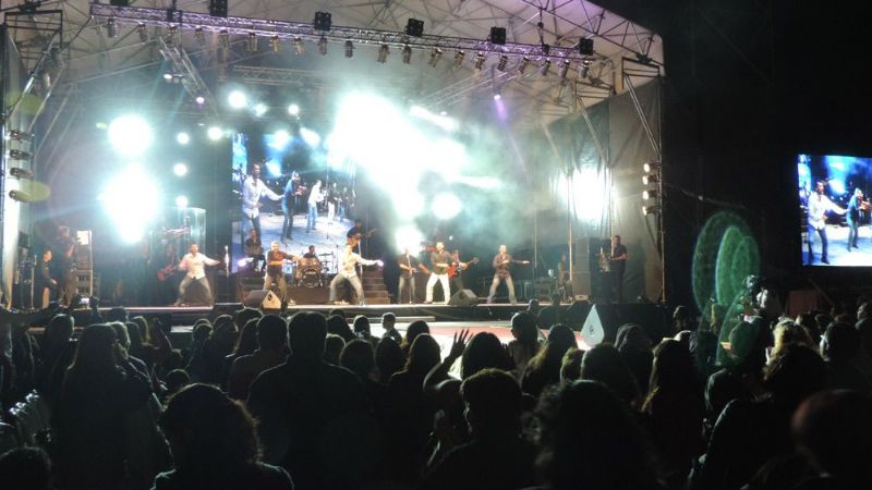 Jorge Rojas presentó su show en Santa María