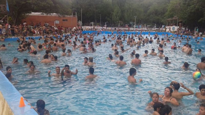 Masiva concurrencia de vecinos al Camping Municipal