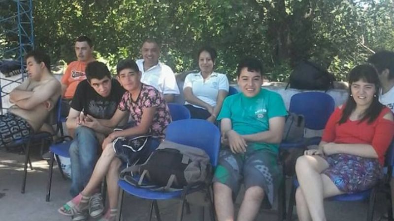 Día de pileta para alumnos del Instituto de Rehabilitación