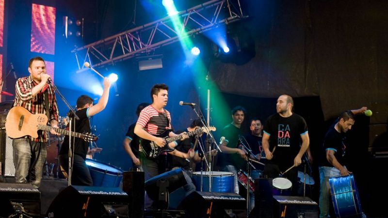 Músicos catamarqueños, en la Fiesta Chayera de Santa María de Punilla