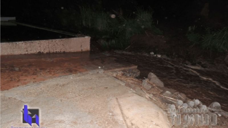 Temporal destrozó “La Aguadita”