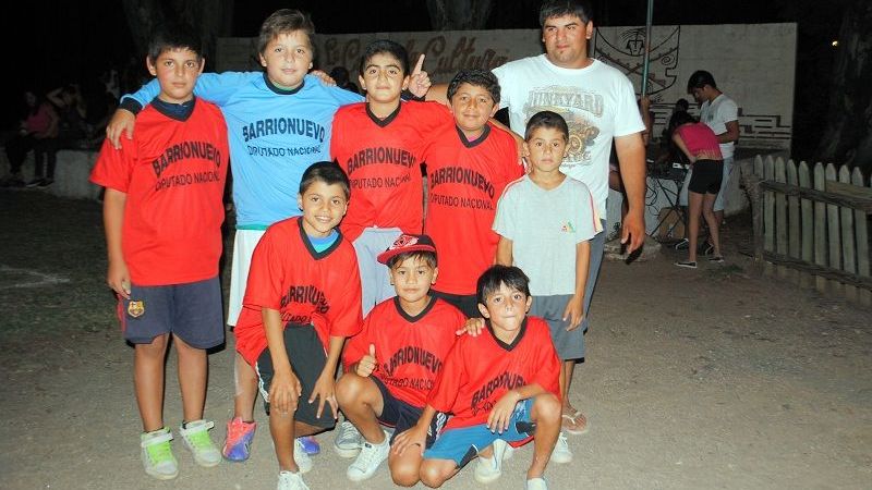 El “Baby” del Social San Antonio a pleno, con todas las categoría