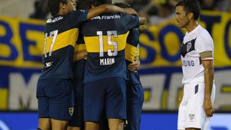 Boca venció a Vélez y está en la fase de grupos de la Libertadores