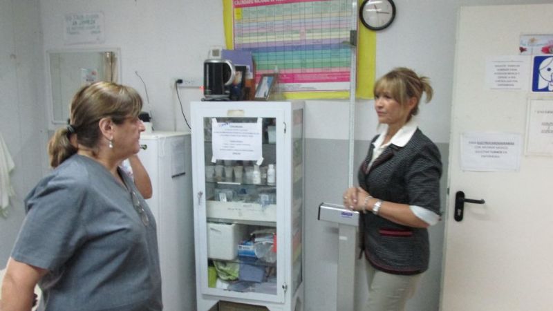 Entregaron aires acondicionados en el centro de salud de Banda de Varela