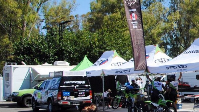 El equipo RPM Kawasaki tiene todo listo para el Dakar 2015