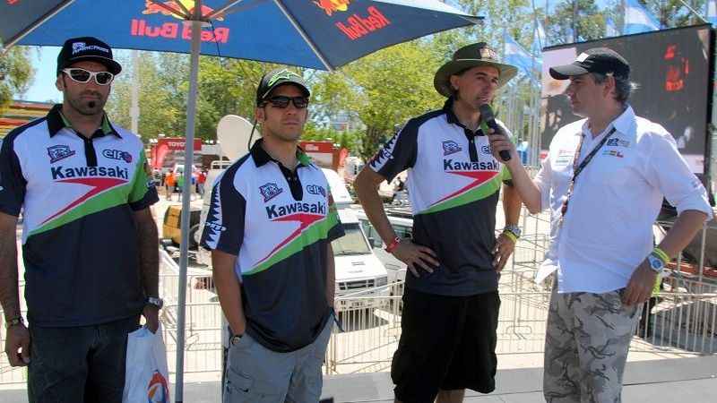 El equipo RPM Kawasaki tiene todo listo para el Dakar 2015