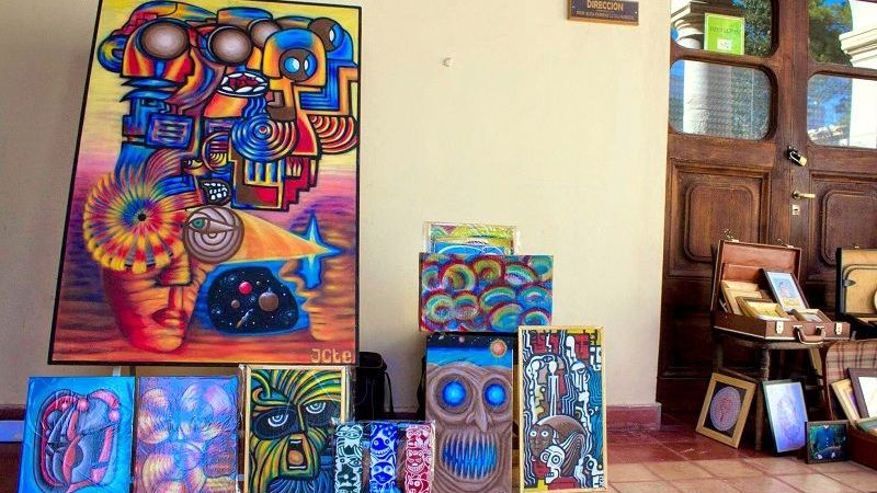 Exposición de la Feria de Arte Catamarca en la Fundación OSDE