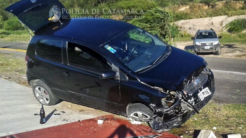 Chocó camino a El Jumeal y se negó a ser atendido